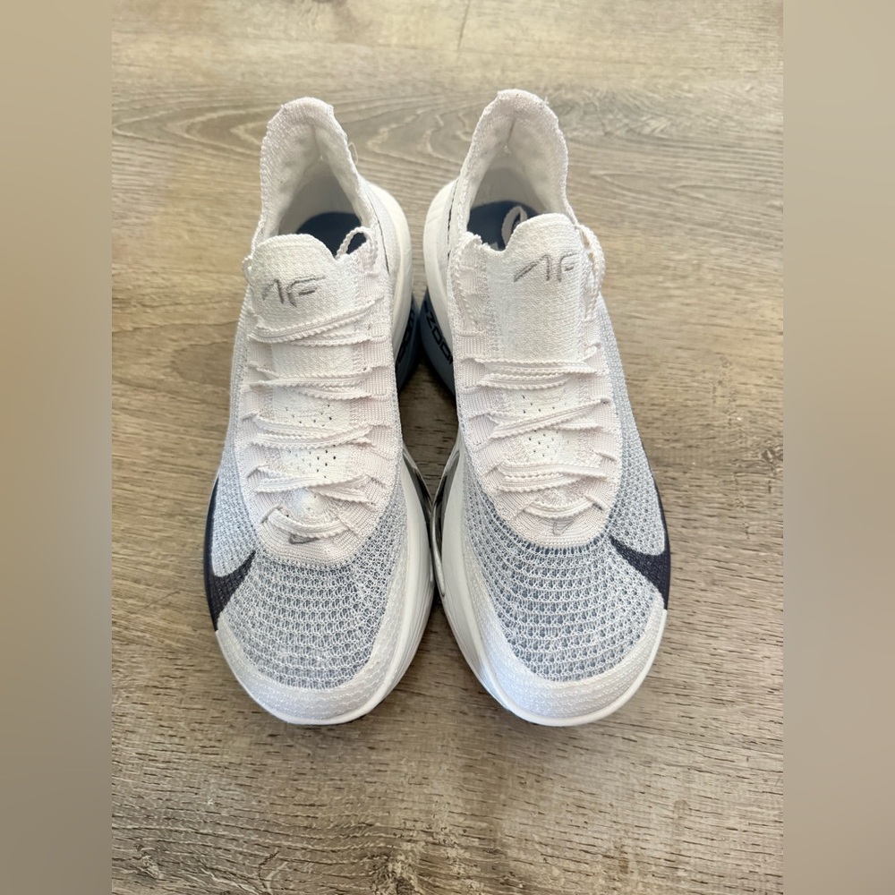 Nike Air Zoom Alphafly Next% 3 White Pure Platinum Fd8311-101 Size 6.5
